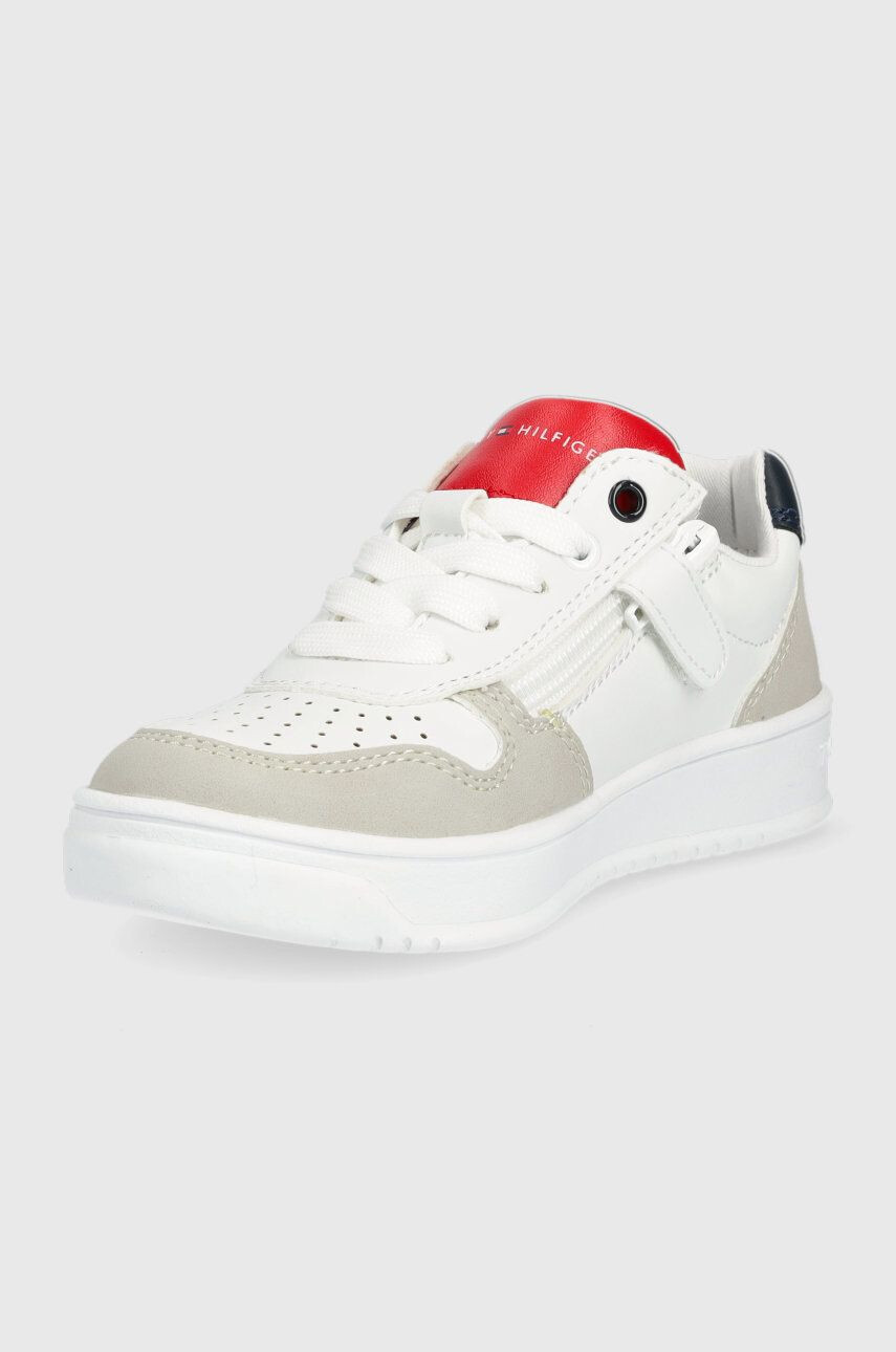 Tommy Hilfiger Dětské sneakers boty bílá barva - Pepit.cz