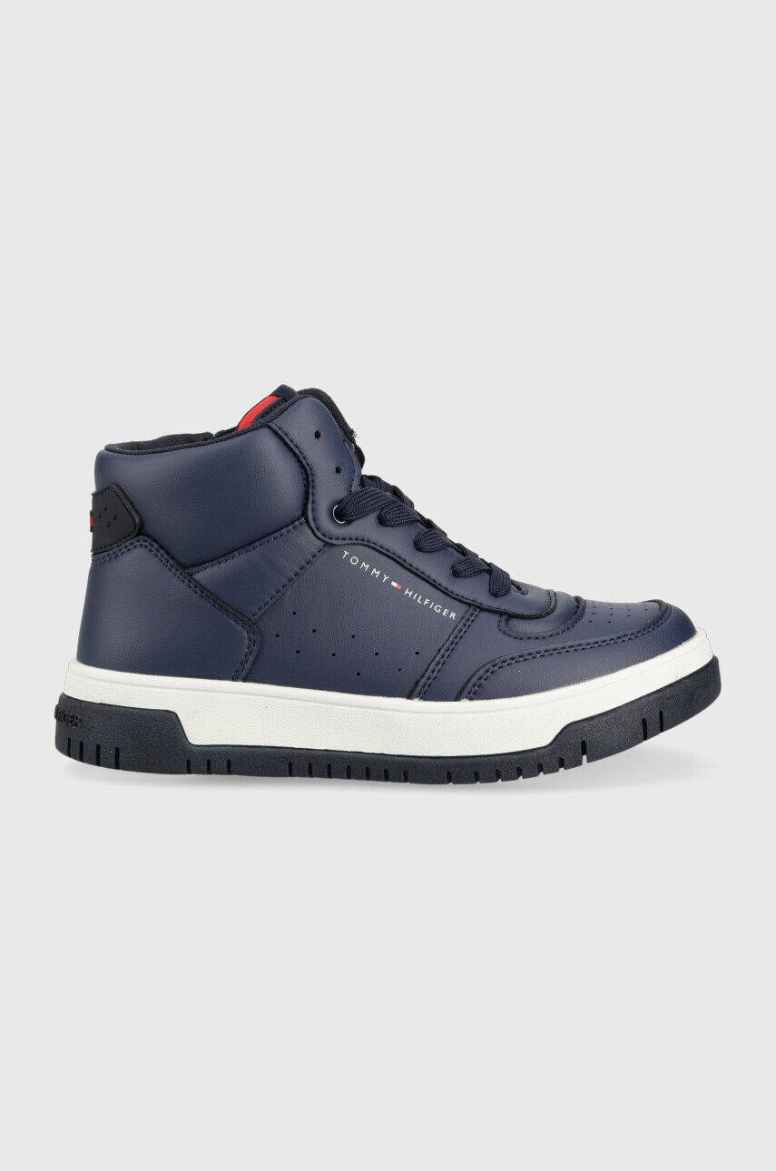 Tommy Hilfiger Dětské sneakers boty tmavomodrá barva - Pepit.cz