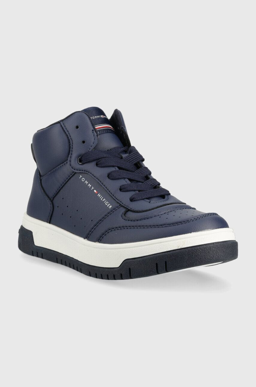 Tommy Hilfiger Dětské sneakers boty tmavomodrá barva - Pepit.cz