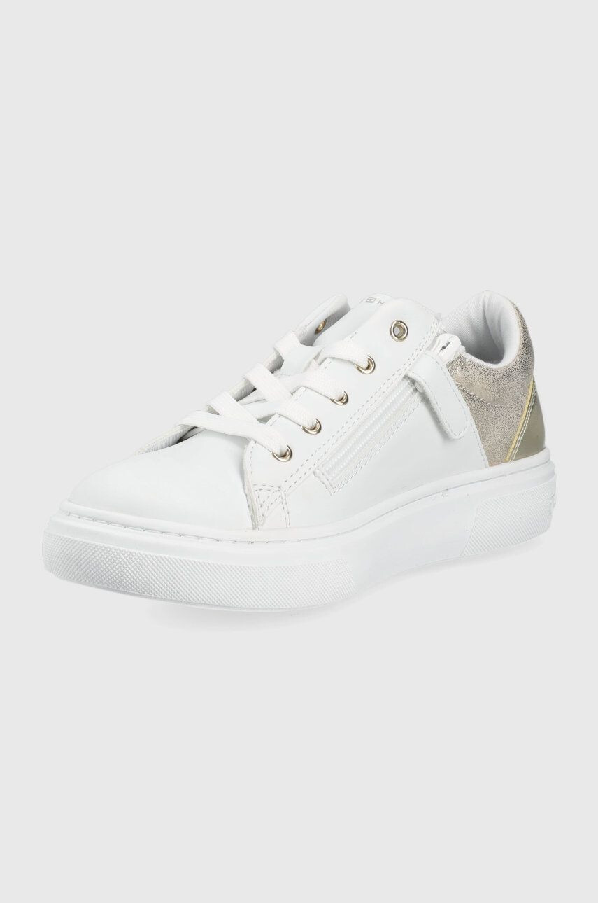 Tommy Hilfiger Dětské sneakers boty zlatá barva - Pepit.cz