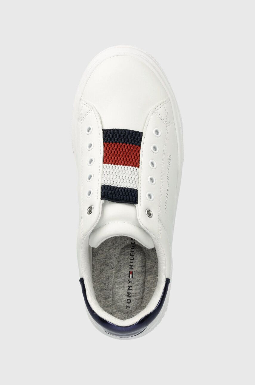 Tommy Hilfiger Dětské sneakers boty bílá barva - Pepit.cz