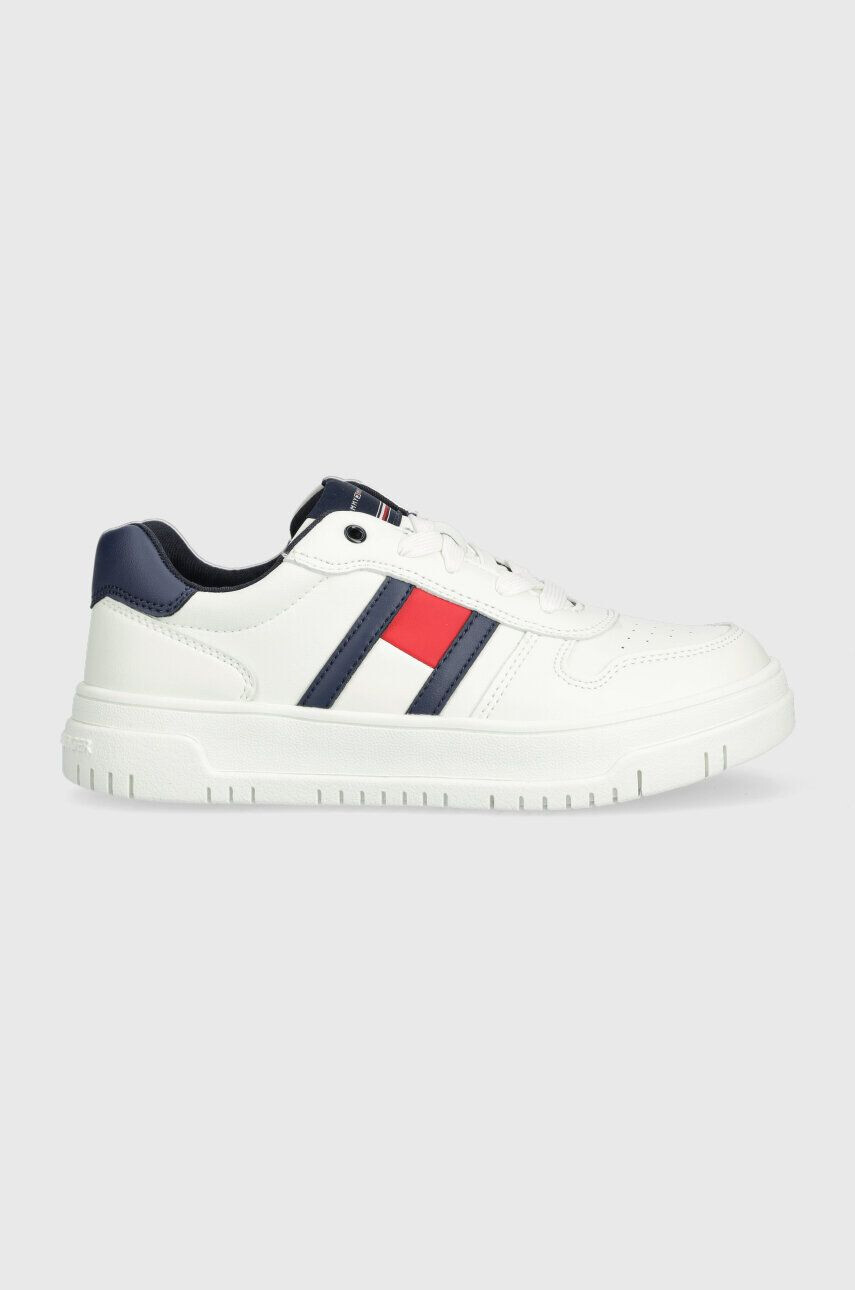 Tommy Hilfiger Dětské sneakers boty bílá barva - Pepit.cz