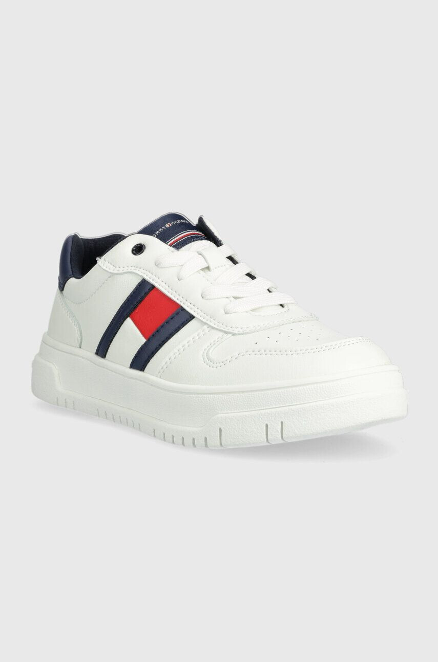 Tommy Hilfiger Dětské sneakers boty bílá barva - Pepit.cz