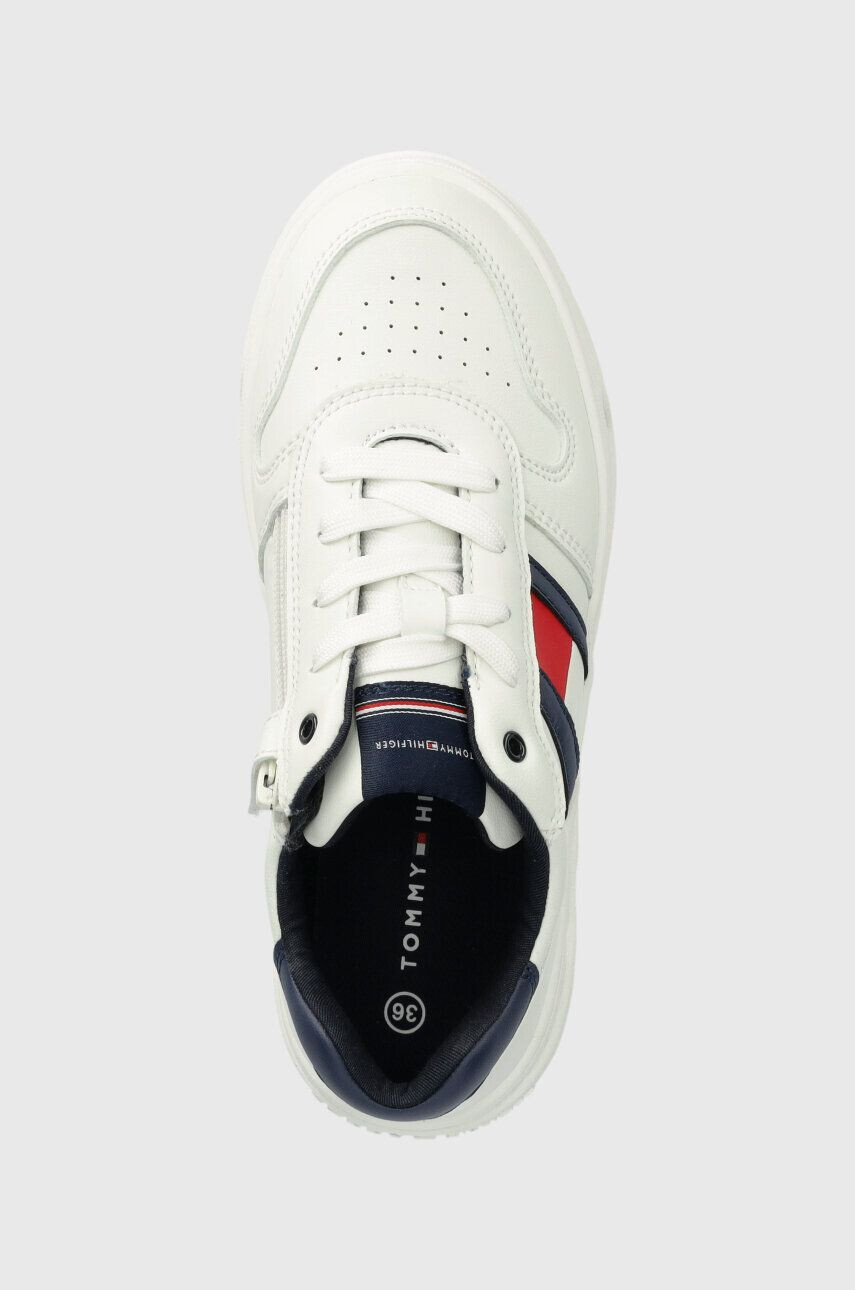 Tommy Hilfiger Dětské sneakers boty bílá barva - Pepit.cz