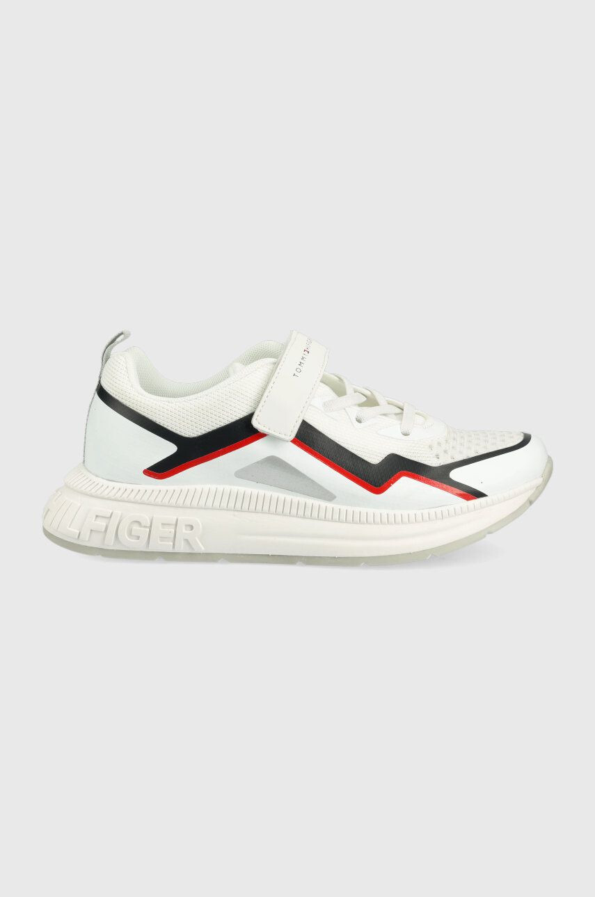 Tommy Hilfiger Dětské sneakers boty bílá barva - Pepit.cz