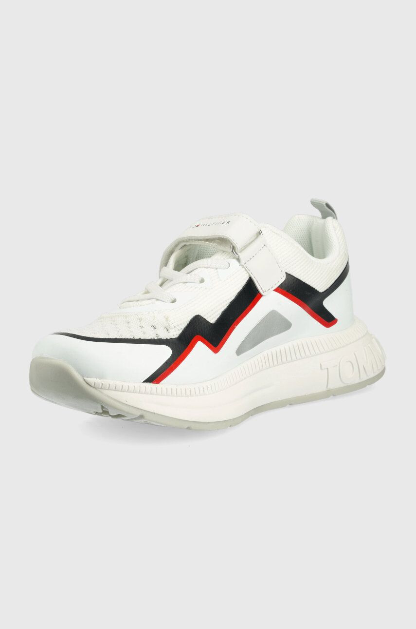 Tommy Hilfiger Dětské sneakers boty bílá barva - Pepit.cz