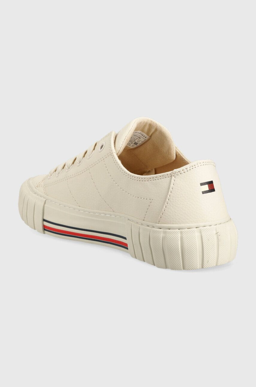 Tommy Hilfiger Dětské sneakers boty béžová barva - Pepit.cz