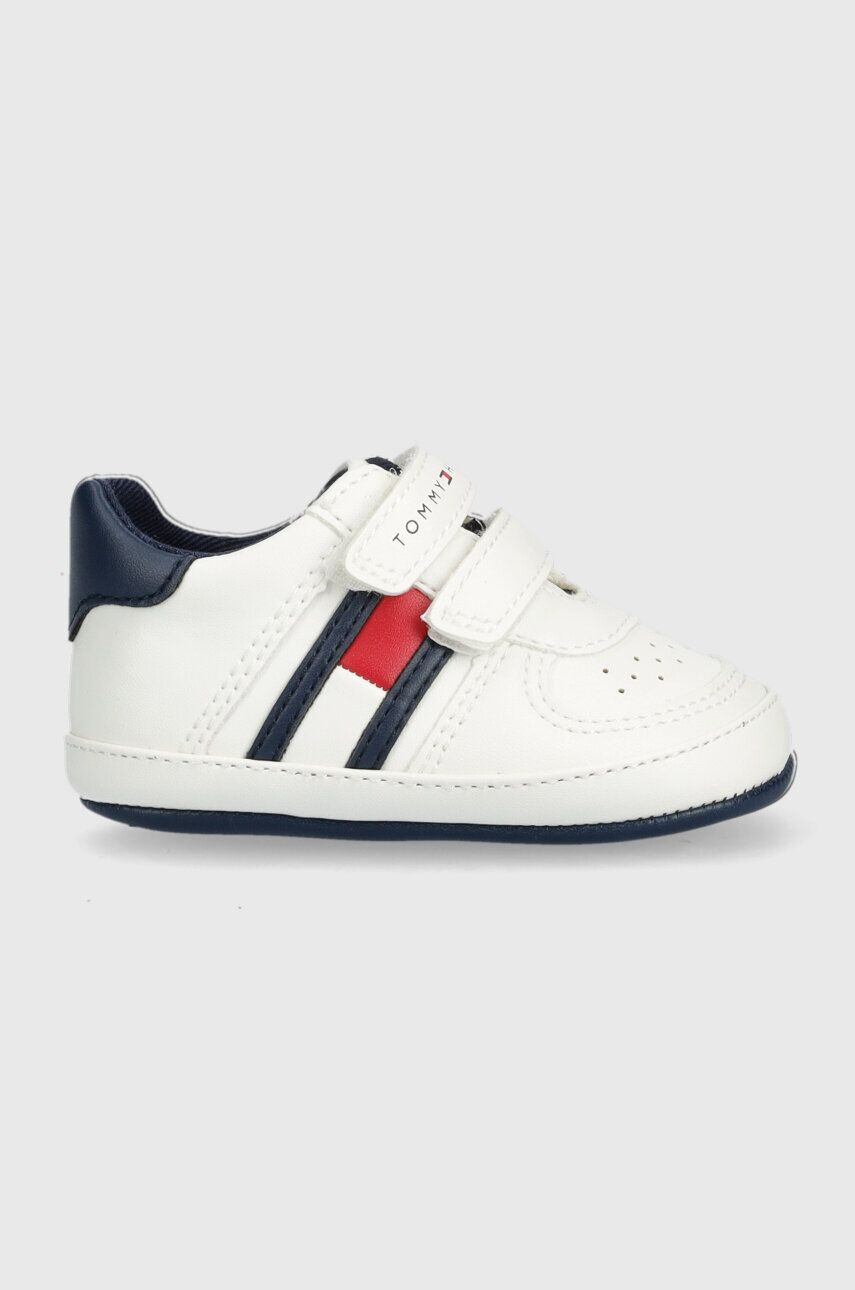 Tommy Hilfiger Dětské sneakers boty bílá barva - Pepit.cz