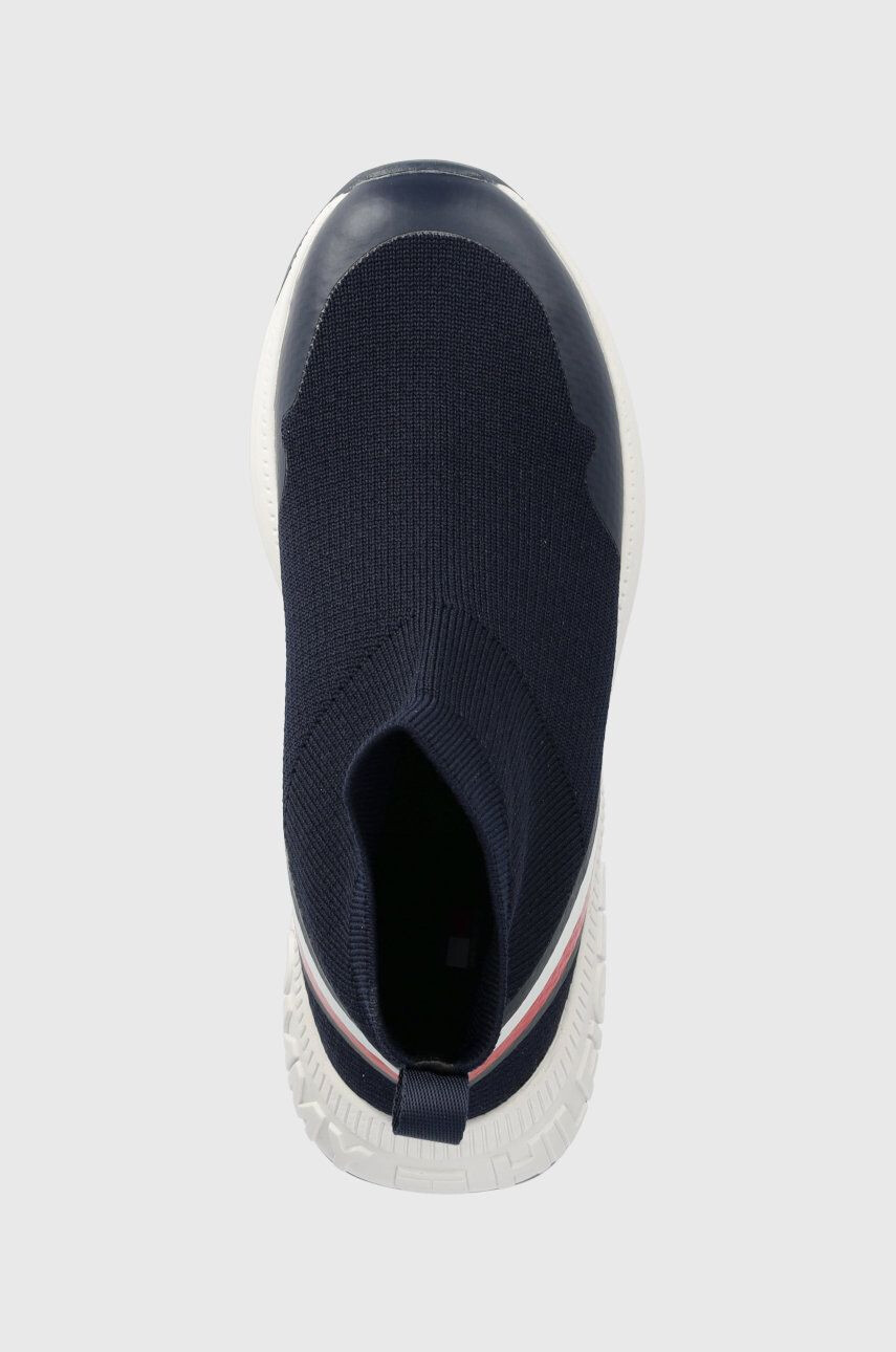 Tommy Hilfiger Dětské sneakers boty tmavomodrá barva - Pepit.cz