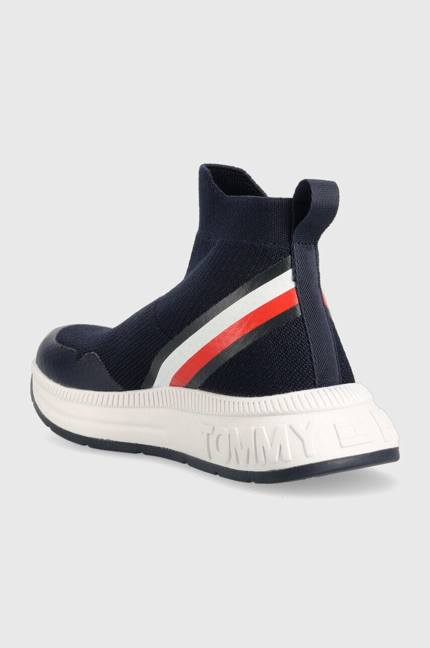 Tommy Hilfiger Dětské sneakers boty tmavomodrá barva - Pepit.cz