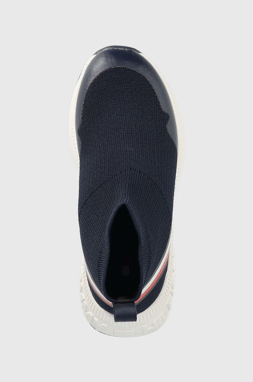 Tommy Hilfiger Dětské sneakers boty tmavomodrá barva - Pepit.cz