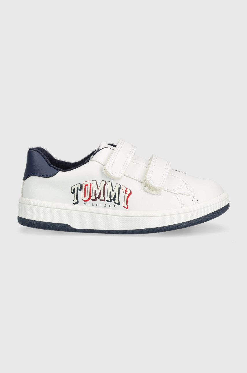 Tommy Hilfiger Dětské sneakers boty bílá barva - Pepit.cz