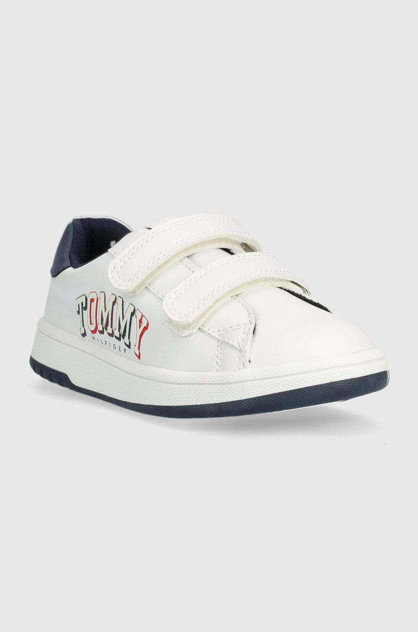 Tommy Hilfiger Dětské sneakers boty bílá barva - Pepit.cz