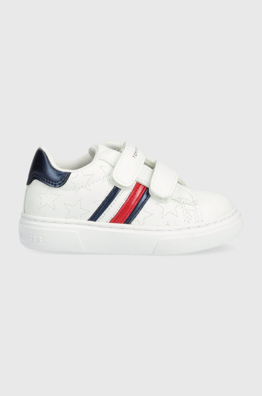 Tommy Hilfiger Dětské sneakers boty bílá barva - Pepit.cz