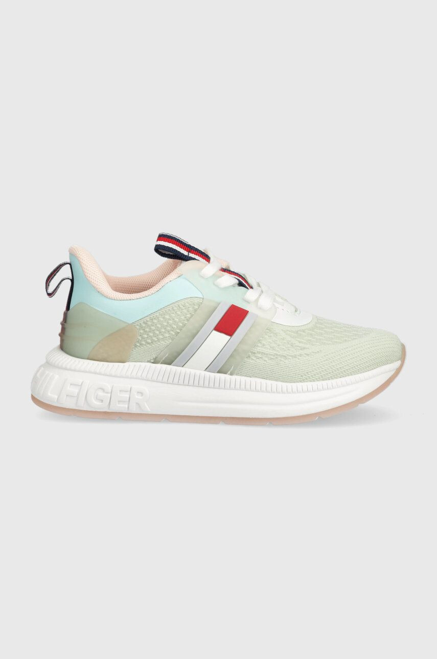 Tommy Hilfiger Dětské sneakers boty tmavomodrá barva - Pepit.cz