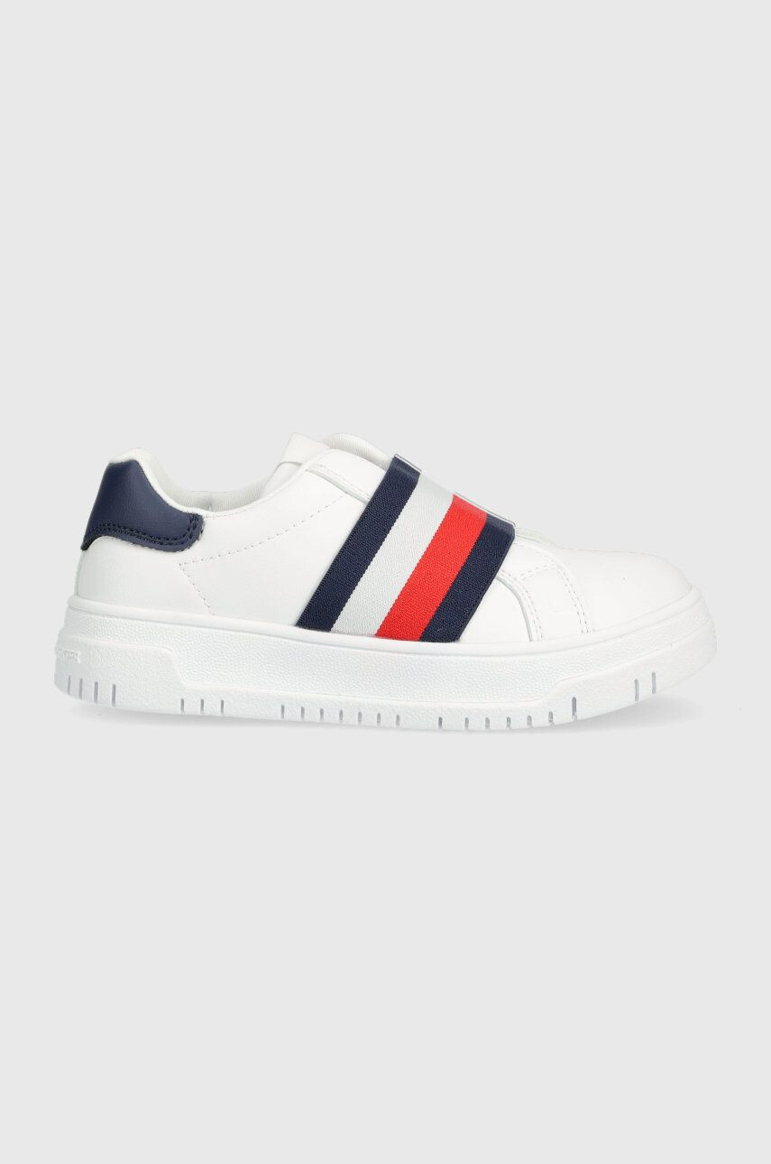 Tommy Hilfiger Dětské sneakers boty bílá barva - Pepit.cz