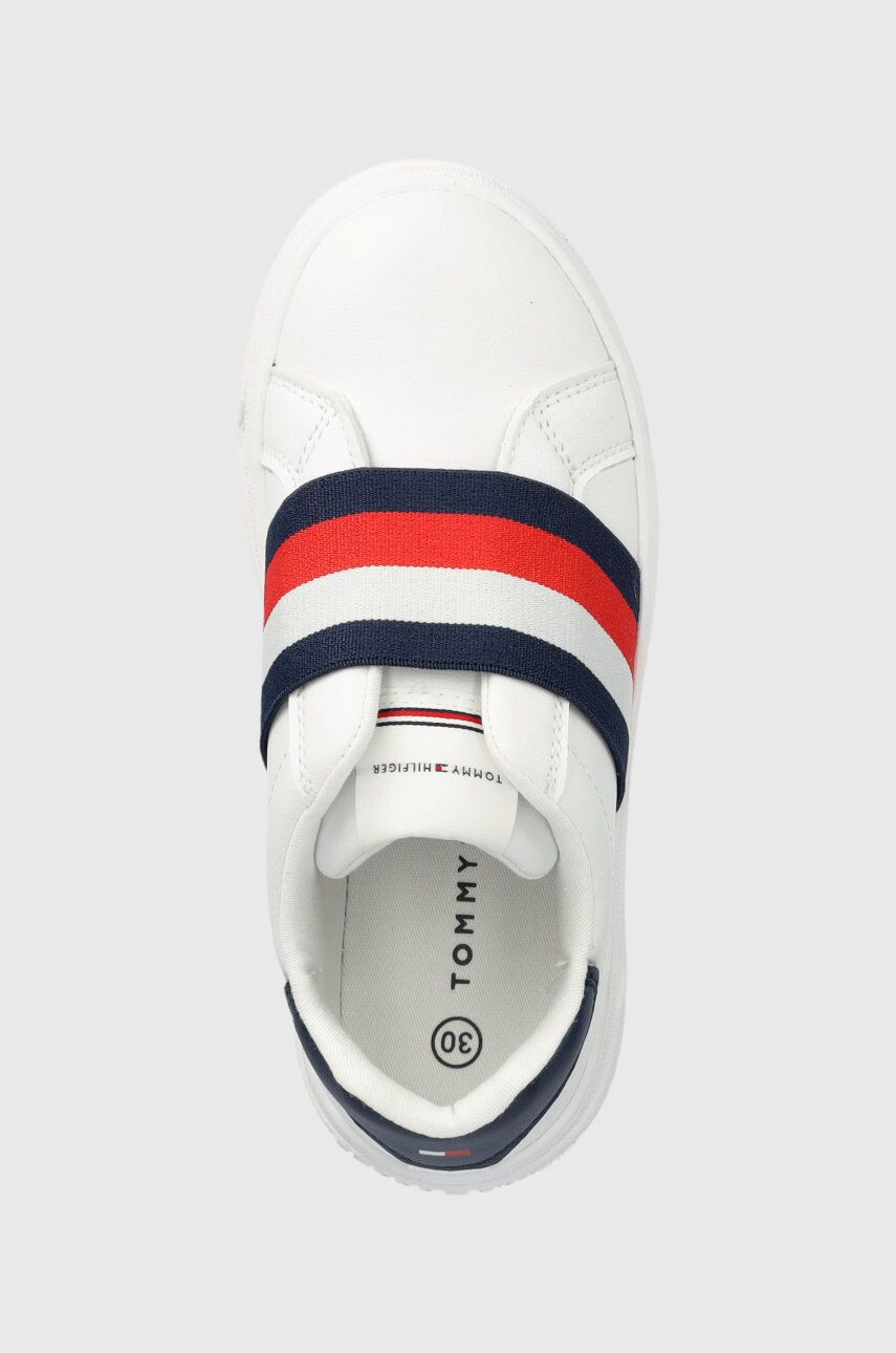 Tommy Hilfiger Dětské sneakers boty bílá barva - Pepit.cz