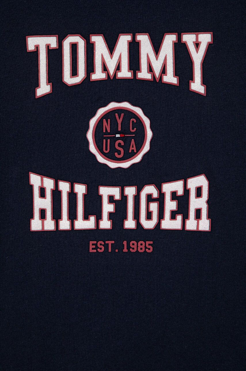 Tommy Hilfiger Dětské tričko tmavomodrá barva - Pepit.cz