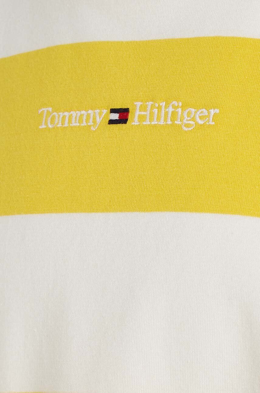 Tommy Hilfiger Dětské tričko žlutá barva - Pepit.cz