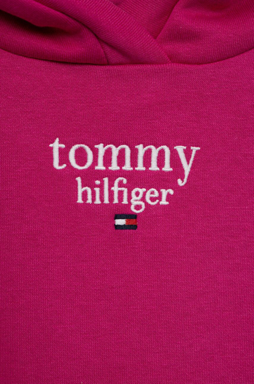 Tommy Hilfiger Dívčí šaty tmavomodrá barva mini - Pepit.cz