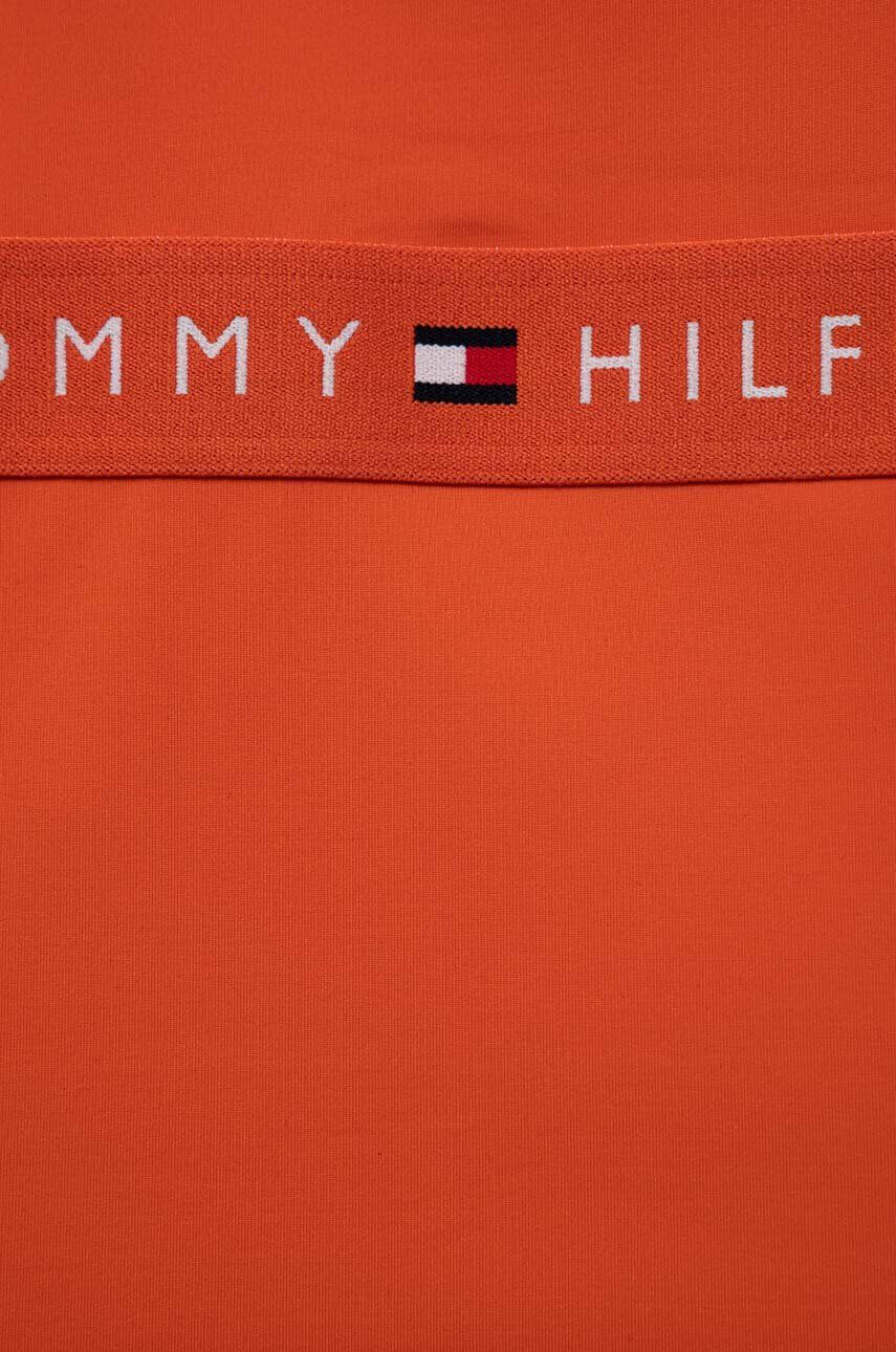 Tommy Hilfiger Jednodílné dětské plavky oranžová barva - Pepit.cz