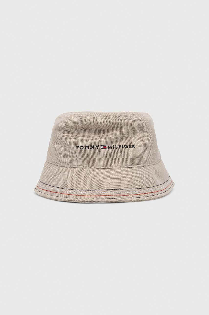 Tommy Hilfiger Klobouk béžová barva - Pepit.cz