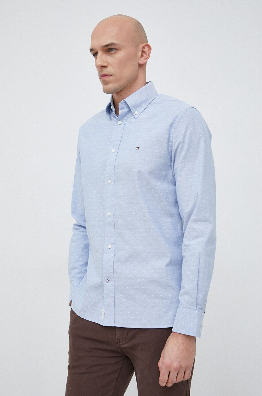 Tommy Hilfiger Košile pánská regular s límečkem button-down - Pepit.cz