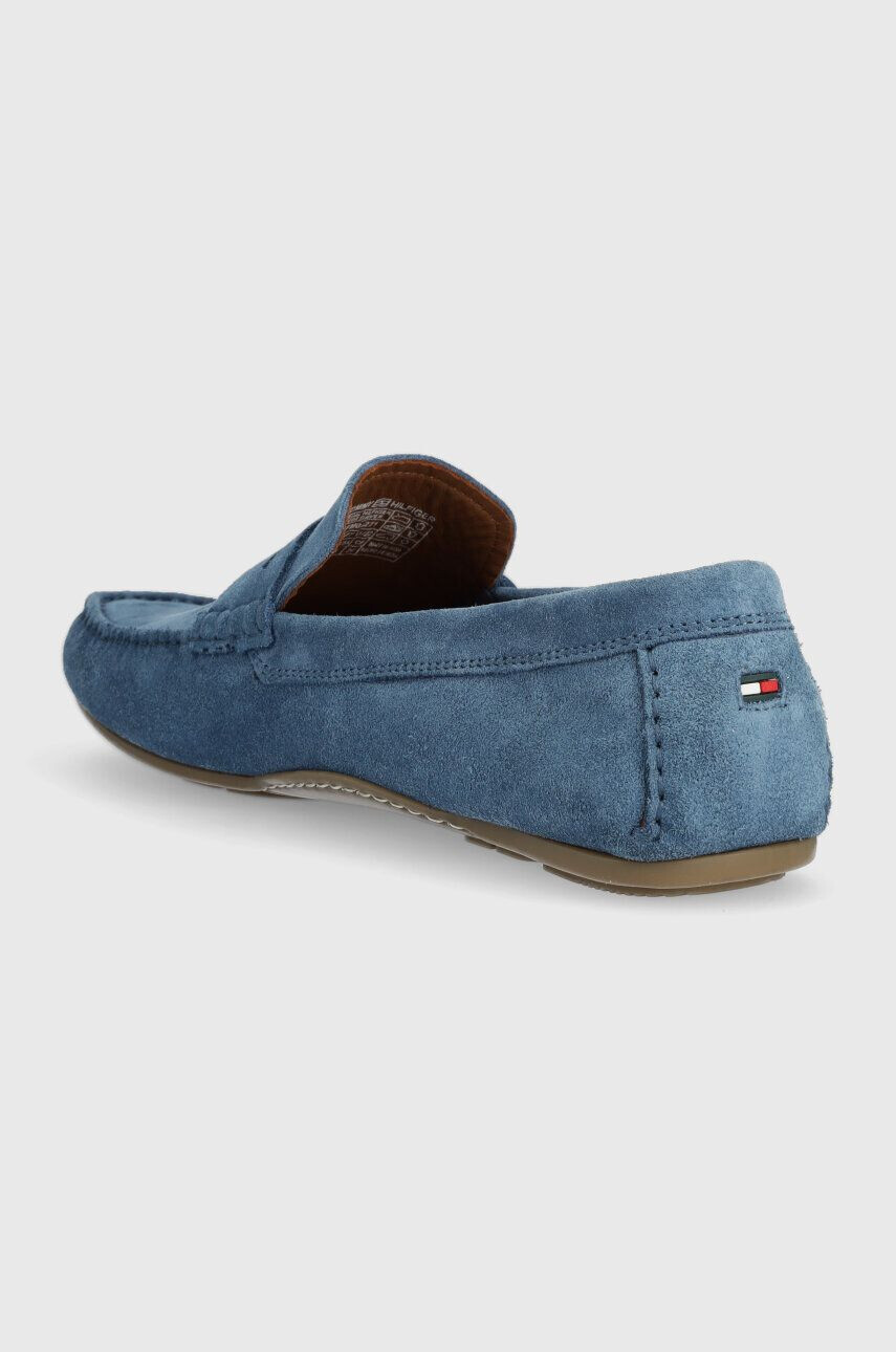 Tommy Hilfiger Kožené mokasíny CASUAL HILFIGER SUEDE DRIVER - Pepit.cz