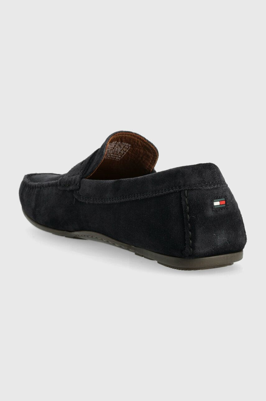 Tommy Hilfiger Kožené mokasíny CASUAL HILFIGER SUEDE DRIVER - Pepit.cz