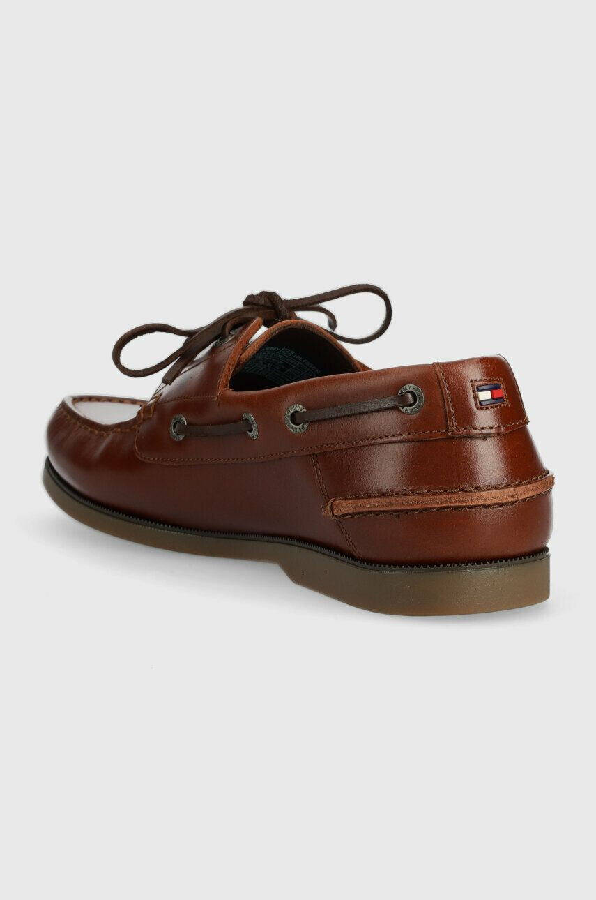 Tommy Hilfiger Kožené mokasíny TH BOAT SHOE CORE LEATHER - Pepit.cz