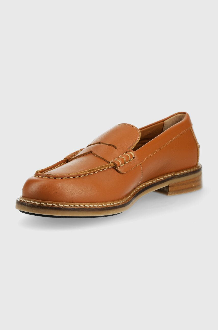 Tommy Hilfiger Kožené mokasíny Th Preppy Flat Loafer - Pepit.cz