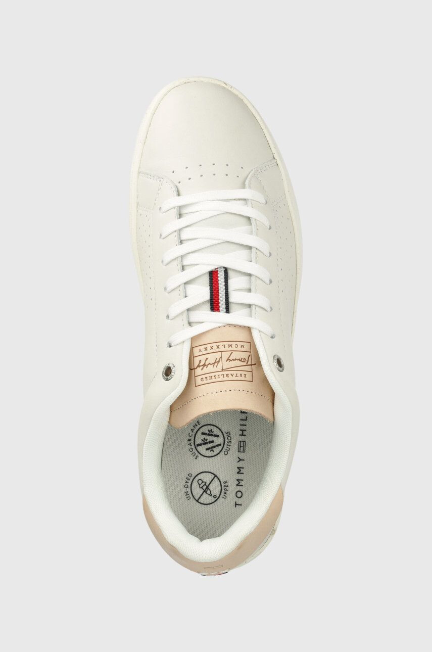 Tommy Hilfiger Kožené sneakers boty - Pepit.cz