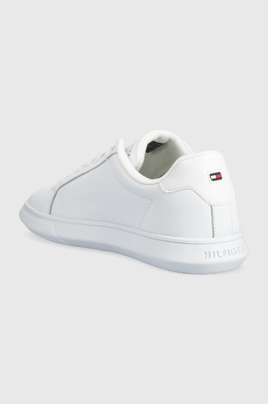 Tommy Hilfiger Kožené sneakers boty bílá barva - Pepit.cz