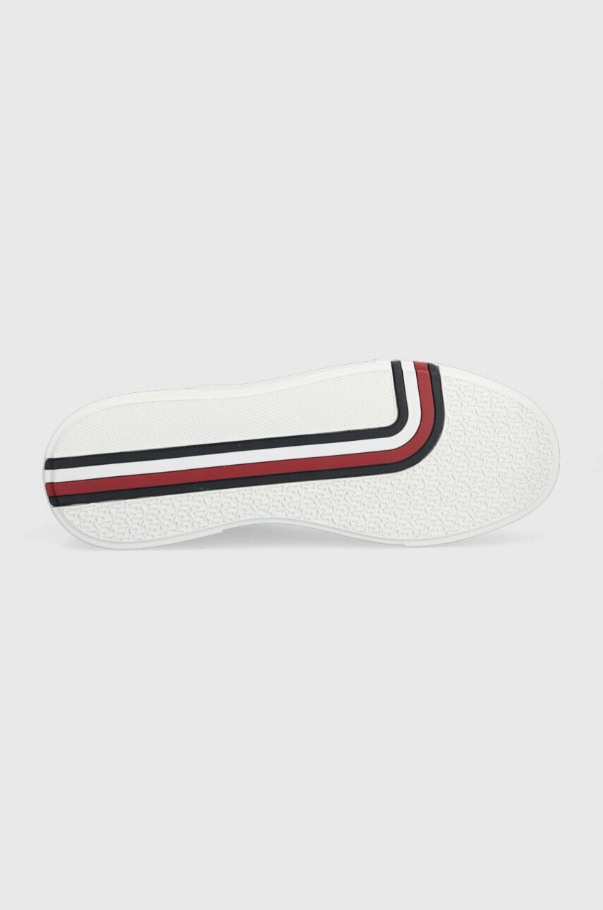 Tommy Hilfiger Kožené sneakers boty ELEVATED RBW CUPSOLE LEATHER tmavomodrá barva FM0FM04487 - Pepit.cz