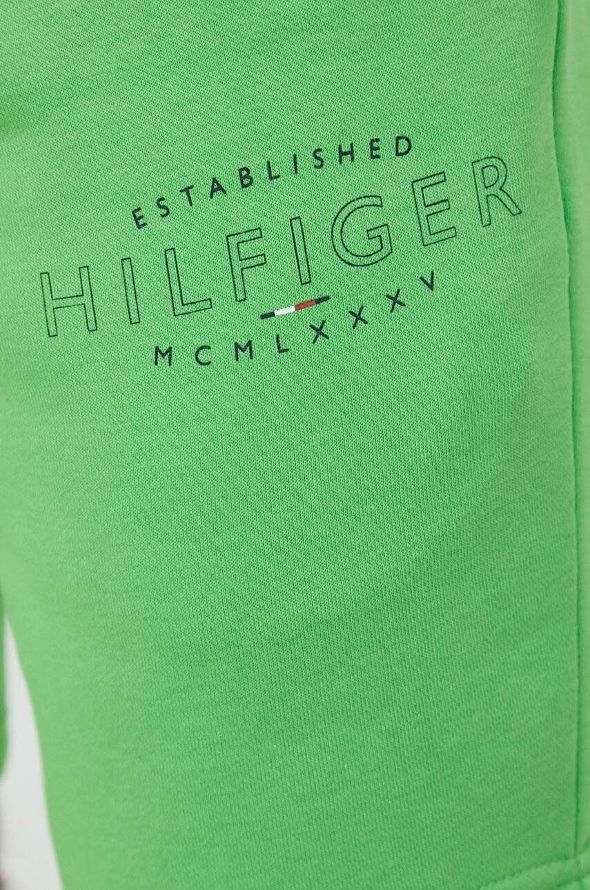 Tommy Hilfiger Kraťasy pánské zelená barva - Pepit.cz