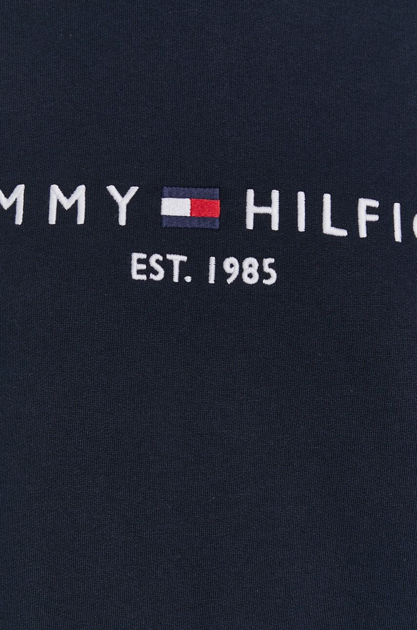 Tommy Hilfiger Mikina dámská tmavomodrá barva s aplikací - Pepit.cz