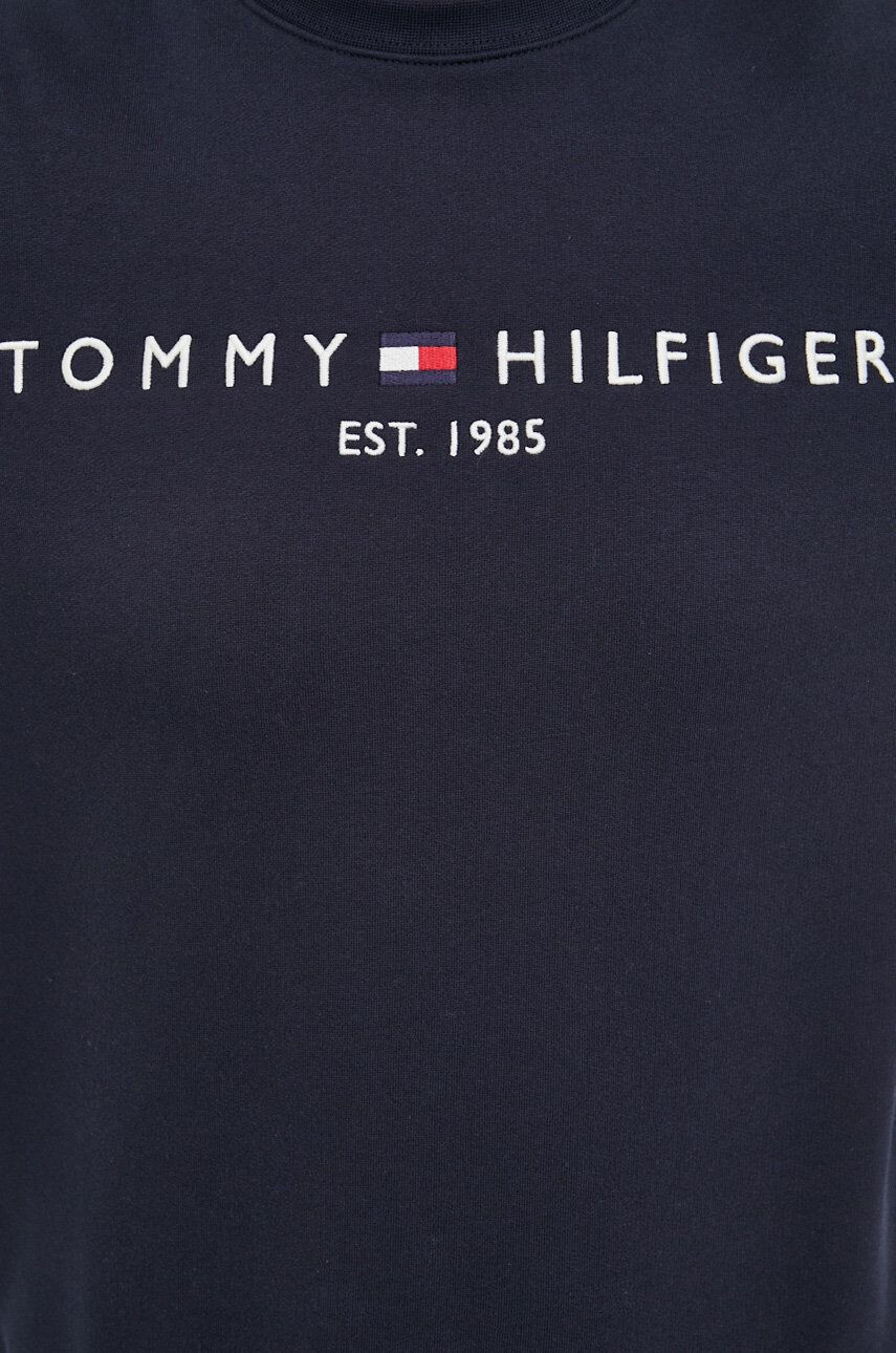 Tommy Hilfiger Mikina pánská tmavomodrá barva s aplikací - Pepit.cz