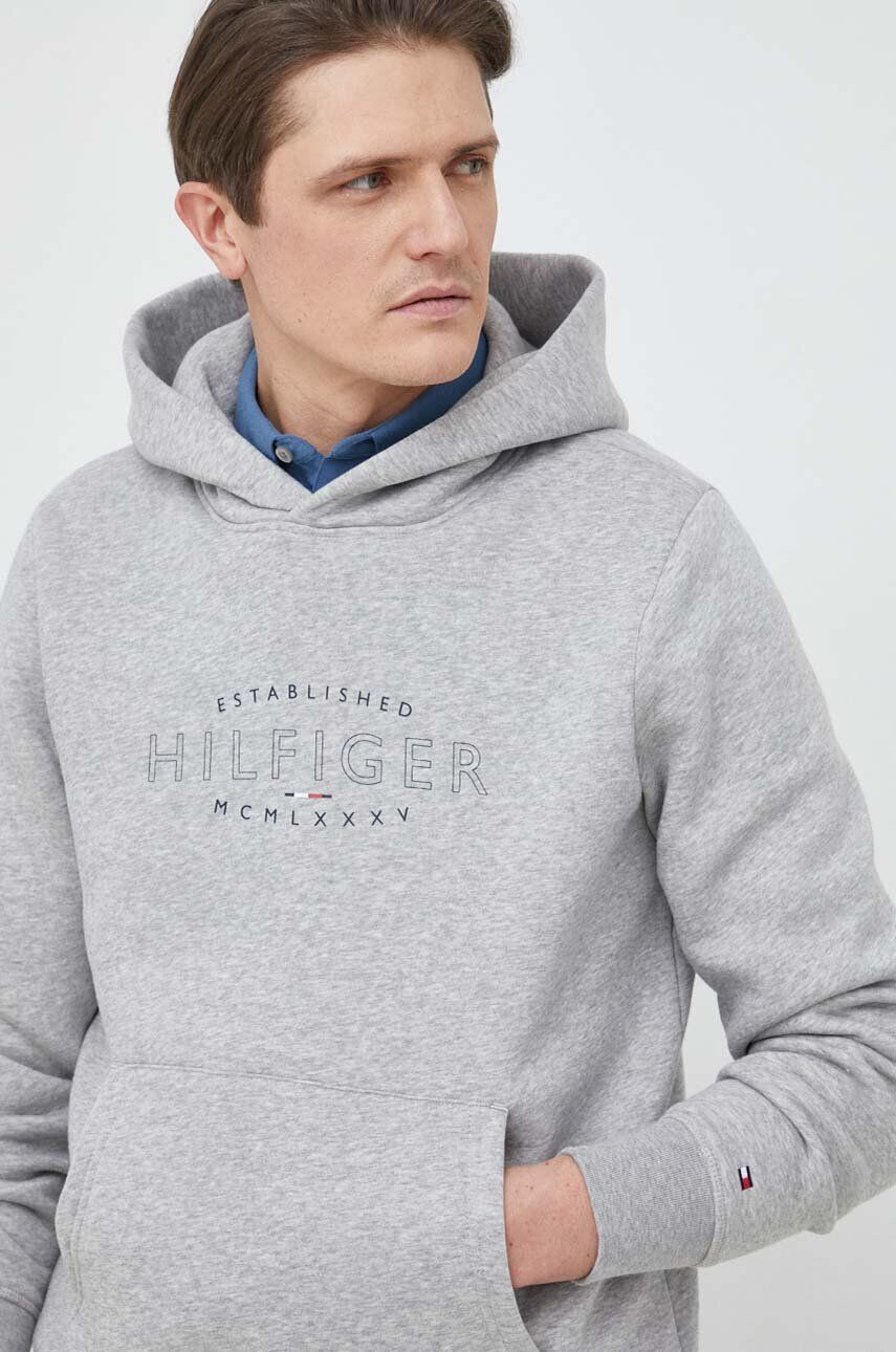 Tommy Hilfiger Mikina dámská zelená barva s aplikací - Pepit.cz