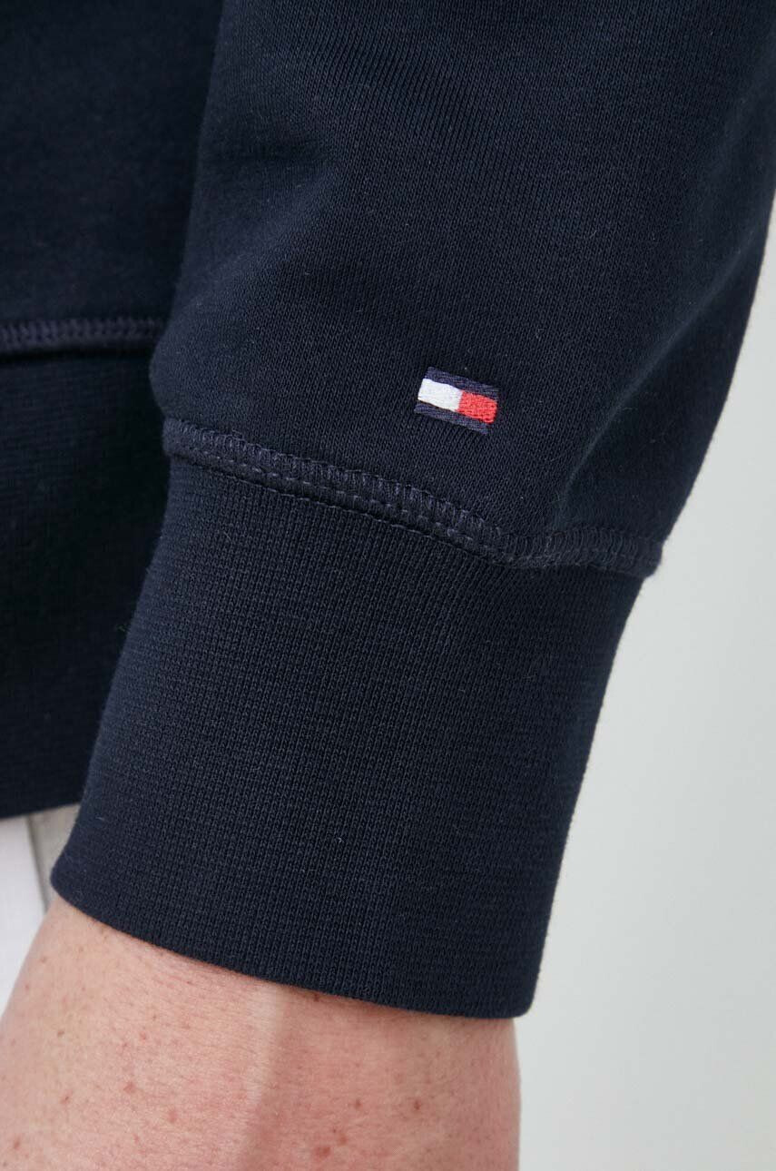 Tommy Hilfiger Mikina pánská tmavomodrá barva s aplikací - Pepit.cz