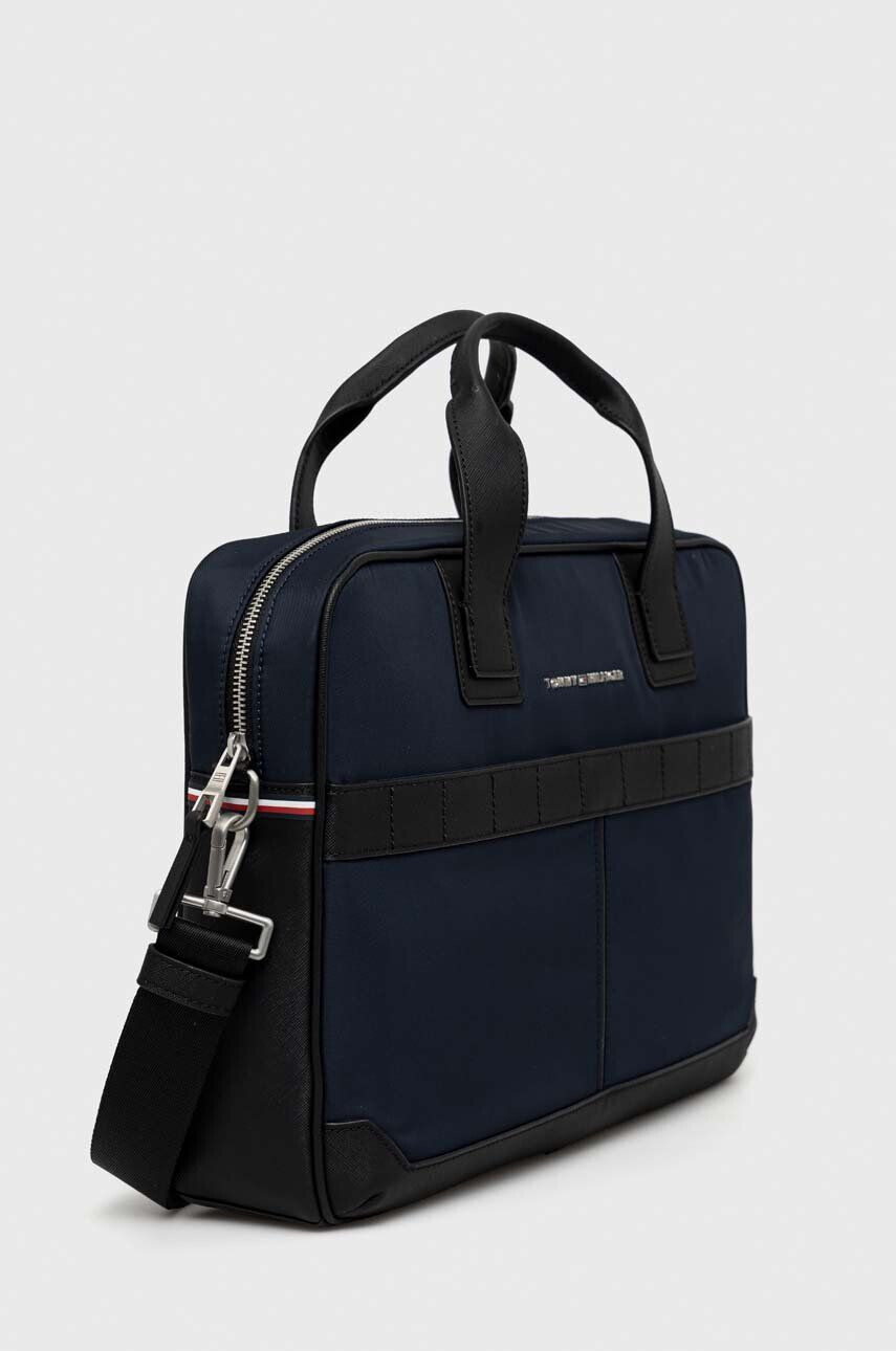 Tommy Hilfiger Obal na notebook tmavomodrá barva - Pepit.cz