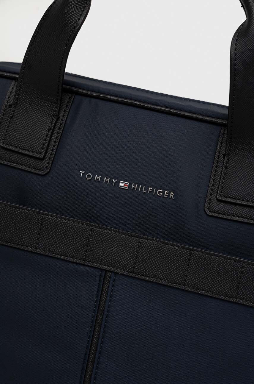 Tommy Hilfiger Obal na notebook tmavomodrá barva - Pepit.cz