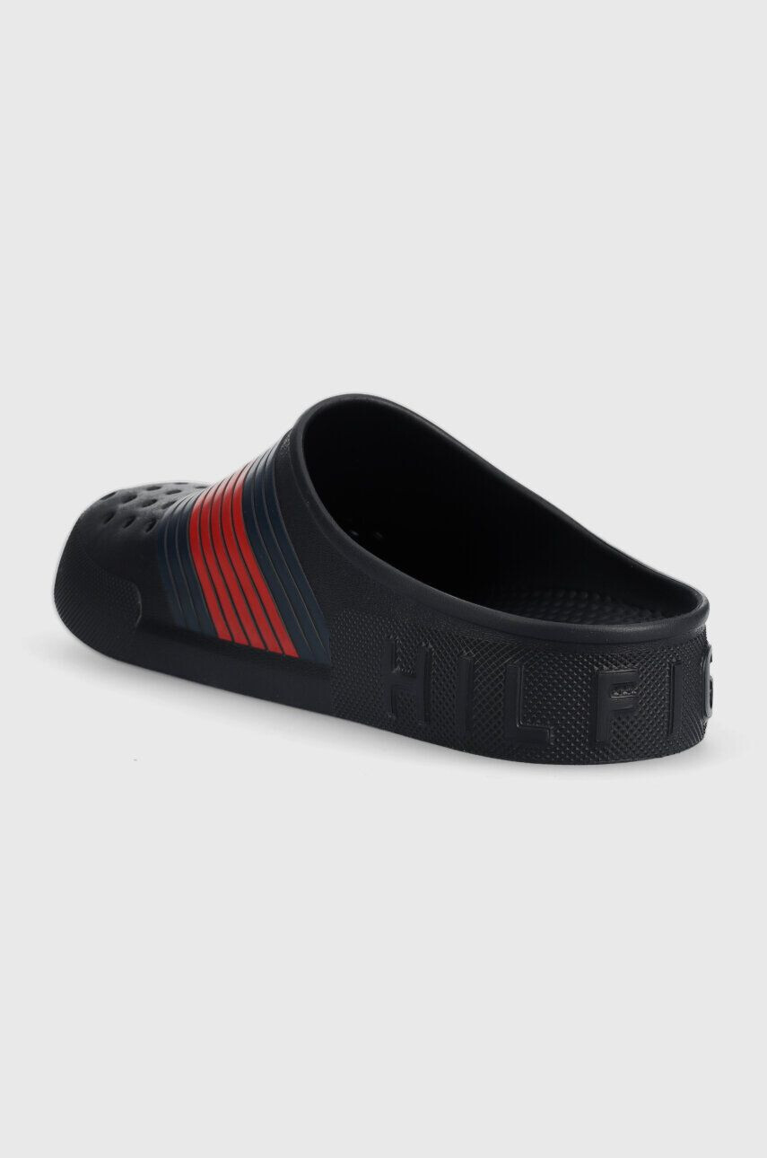 Tommy Hilfiger Pantofle COMFORTABLE EVA HILFIGER MULE pánské tmavomodrá barva FM0FM04467 - Pepit.cz