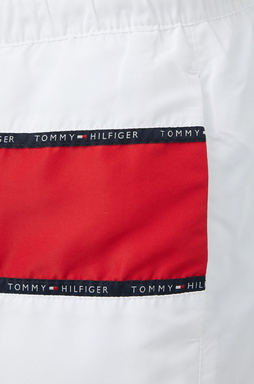 Tommy Hilfiger Plavkové šortky bílá barva - Pepit.cz