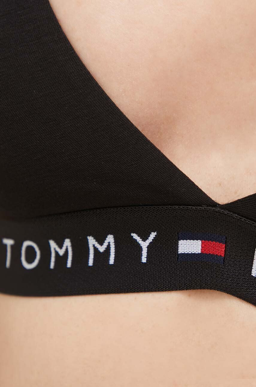 Tommy Hilfiger Podprsenka černá barva - Pepit.cz