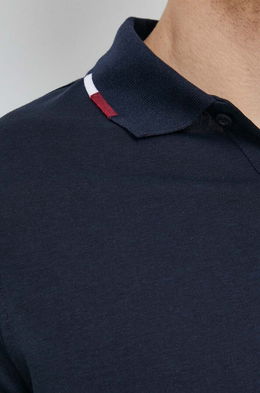 Tommy Hilfiger Polo tričko tmavomodrá barva - Pepit.cz