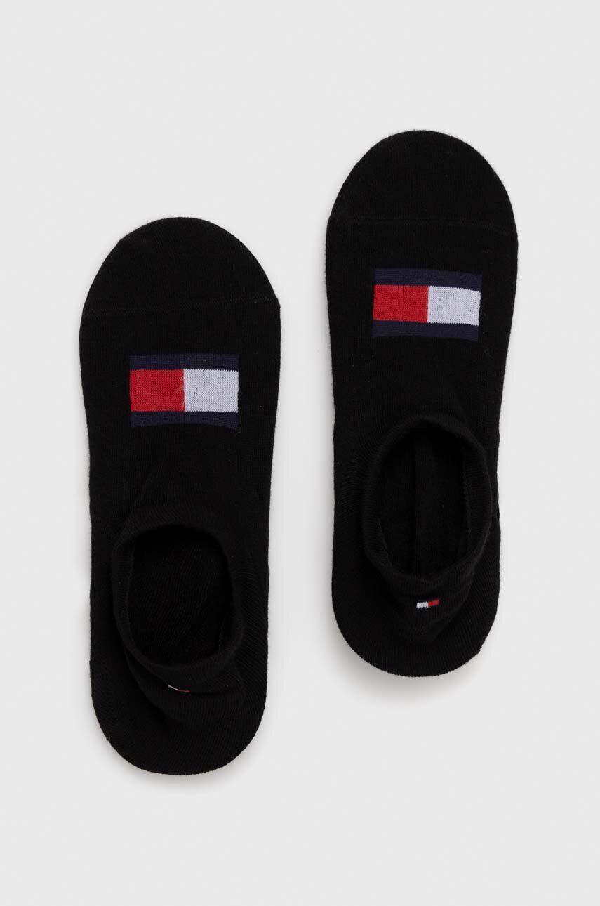 Tommy Hilfiger Ponožky 2-pack pánské černá barva - Pepit.cz