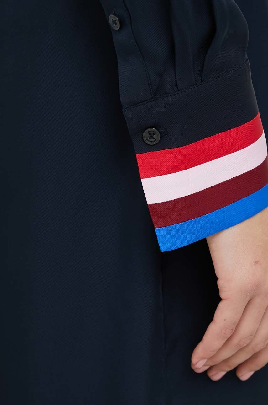 Tommy Hilfiger Šaty tmavomodrá barva mini - Pepit.cz