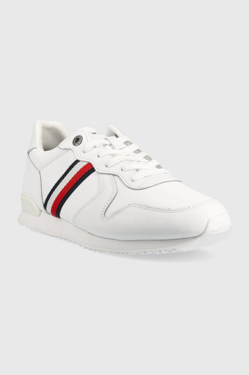 Tommy Hilfiger Sneakers boty bílá barva - Pepit.cz