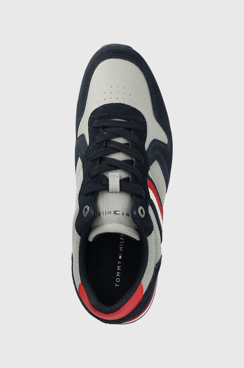 Tommy Hilfiger Sneakers boty ICONIC RUNNER MIX tmavomodrá barva FM0FM04282 - Pepit.cz