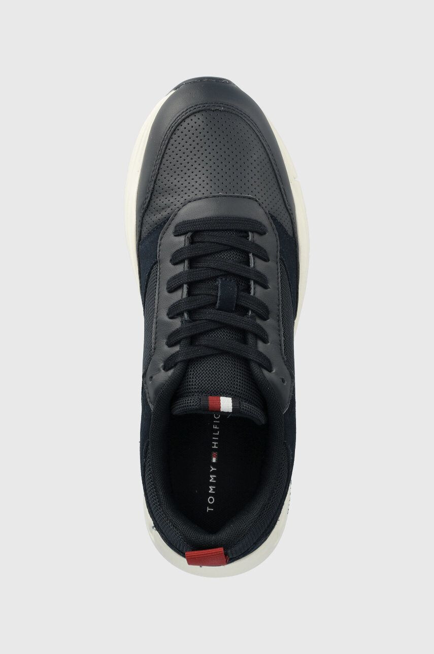 Tommy Hilfiger Sneakers boty MODERN COMFORT RUNNER MIX tmavomodrá barva - Pepit.cz